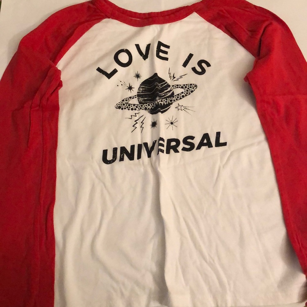 Love is universal kids shirt
